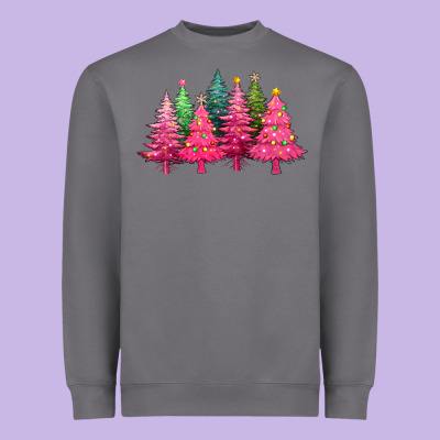 Christmas Tress With Lights Heavyweight Sweatshirt Designed By Texasbilliewilder