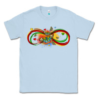 Dusty Blue butterfly infinity symbol autism Classic Tee - LillyAllenDesigns