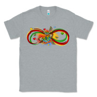 Heather Grey butterfly infinity symbol autism Classic Tee - LillyAllenDesigns