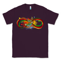 Plum butterfly infinity symbol autism Classic Tee - LillyAllenDesigns