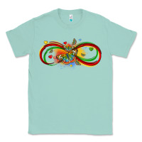 Seafoam butterfly infinity symbol autism Classic Tee - LillyAllenDesigns
