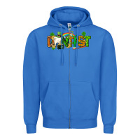 True Royal St. Patrick's Day Dentist Zipper Hoodie - CowGirlArtShop