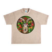 French Oak Spanish Goat Christmas Ornament Urban Heavy Tee - LillyAllenDesigns