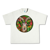 Pistachio Spanish Goat Christmas Ornament Urban Heavy Tee - LillyAllenDesigns