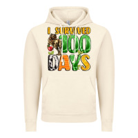 Vintage Artic dinosaur 100day celebration Vintage Hoodie - LillyAllenDesigns