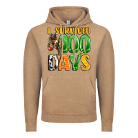 Vintage Coffee dinosaur 100day celebration Vintage Hoodie - LillyAllenDesigns
