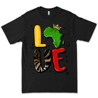 Black africa love Premium Tee - MaliasSmallBusiness