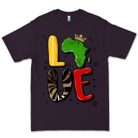 Plum africa love Premium Tee - MaliasSmallBusiness