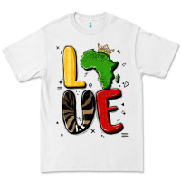 White africa love Premium Tee - MaliasSmallBusiness