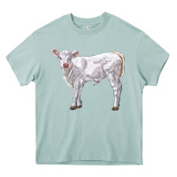 Arona charolais calf Heavy Core Tee - LillyAllenDesigns