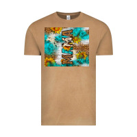 Vintage Camel mama leopard sunflower Vintage Tee - LillyAllenDesigns