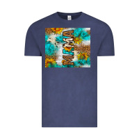 Vintage Denim mama leopard sunflower Vintage Tee - LillyAllenDesigns