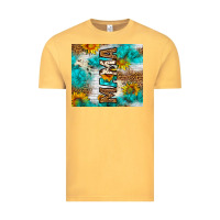 Vintage Mustard mama leopard sunflower Vintage Tee - LillyAllenDesigns