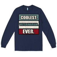 Navy coolest veterinarian ever Long Sleeve Tee - Bettercallsaul
