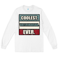 White coolest veterinarian ever Long Sleeve Tee - Bettercallsaul