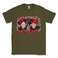 Army Green chillin with my gnomies Classic Tee - SublimationCraftShop