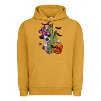 Pigment Peanut Butter halloween cows Urban Hoodie - LillyAllenDesigns