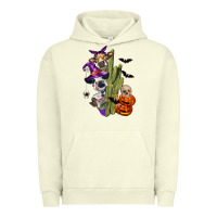 Pigment Pistachio halloween cows Urban Hoodie - LillyAllenDesigns