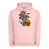Pigment Salmon halloween cows Urban Hoodie - LillyAllenDesigns