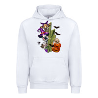 White halloween cows Urban Hoodie - LillyAllenDesigns