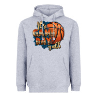 Heather Grey it's game day y'all basketball Heavyweight Hoodie - FaDigitalArtStudio