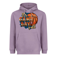 Lavender it's game day y'all basketball Heavyweight Hoodie - FaDigitalArtStudio