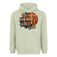 Matcha it's game day y'all basketball Heavyweight Hoodie - FaDigitalArtStudio