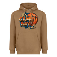 Toasted Coconut it's game day y'all basketball Heavyweight Hoodie - FaDigitalArtStudio