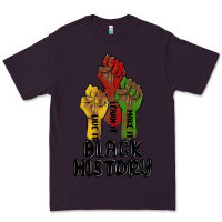 Plum black history malia Premium Tee - MaliasSmallBusiness