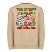 Mushroom torn between lookin' like a snack and eatin' one Heavyweight Sweatshirt - texasbilliewilder