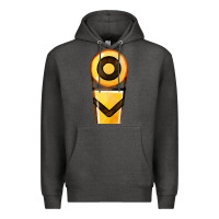 Charcoal Heather marker chain fa element Premium Hoodie - FaDigitalArtStudio