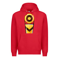 Red marker chain fa element Premium Hoodie - FaDigitalArtStudio
