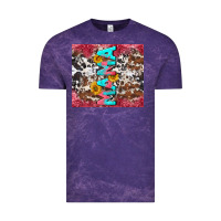 Cloud Purple mama cowhide  sunflowers Vintage Tee - LillyAllenDesigns