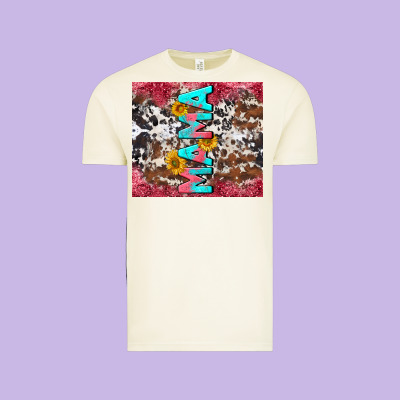 Mama Cowhide  Sunflowers Vintage Tee Designed By Lillyallendesigns
