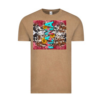 Vintage Coffee mama cowhide  sunflowers Vintage Tee - LillyAllenDesigns