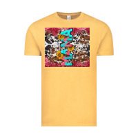 Vintage Mustard mama cowhide  sunflowers Vintage Tee - LillyAllenDesigns