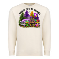 Mardi Gras Hanging With My Gnomies Premium Sweatshirt | Teevron