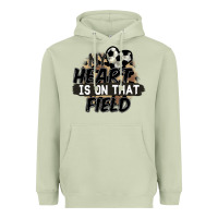 Matcha my heart is on that field soccer Heavyweight Hoodie - FaDigitalArtStudio