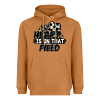Meerkat my heart is on that field soccer Heavyweight Hoodie - FaDigitalArtStudio