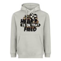 Moon Dust my heart is on that field soccer Heavyweight Hoodie - FaDigitalArtStudio