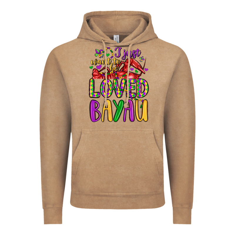 I Just Want To Be Loved Bayau Vintage Hoodie by LillyAllenDesigns | Teevron