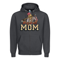 Smoke Baseball mom Zipper Hoodie - HowdyJamesFarm