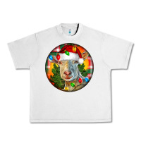 Lunar Rock Saanen Goat Christmas Urban Heavy Tee - LillyAllenDesigns