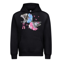 Black Koalas With Tutu Urban Hoodie - LillyAllenDesigns