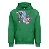 Emerald Koalas With Tutu Urban Hoodie - LillyAllenDesigns
