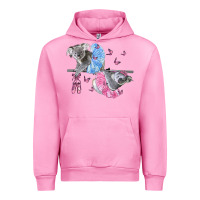 Fuchsia Pink Koalas With Tutu Urban Hoodie - LillyAllenDesigns