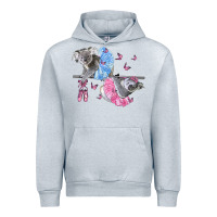 Heather Grey Koalas With Tutu Urban Hoodie - LillyAllenDesigns