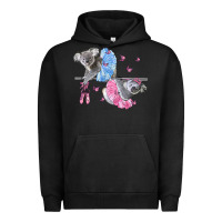 Pigment Black Koalas With Tutu Urban Hoodie - LillyAllenDesigns