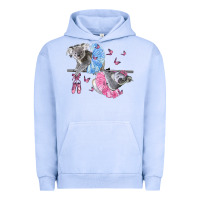 Pigment Grape Ice Koalas With Tutu Urban Hoodie - LillyAllenDesigns