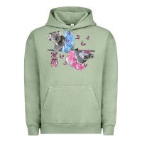 Pigment Oil Green Koalas With Tutu Urban Hoodie - LillyAllenDesigns